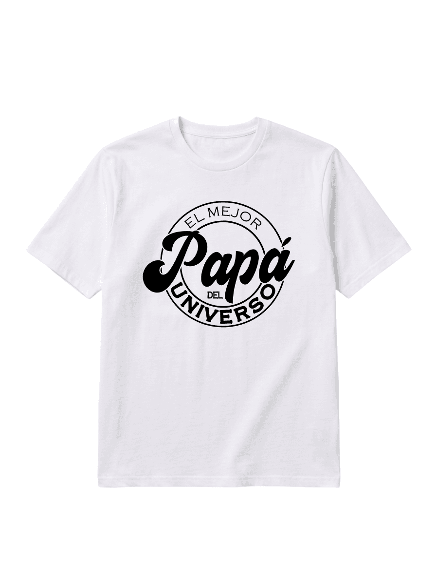 Polera "Mejor Papá del Universo"