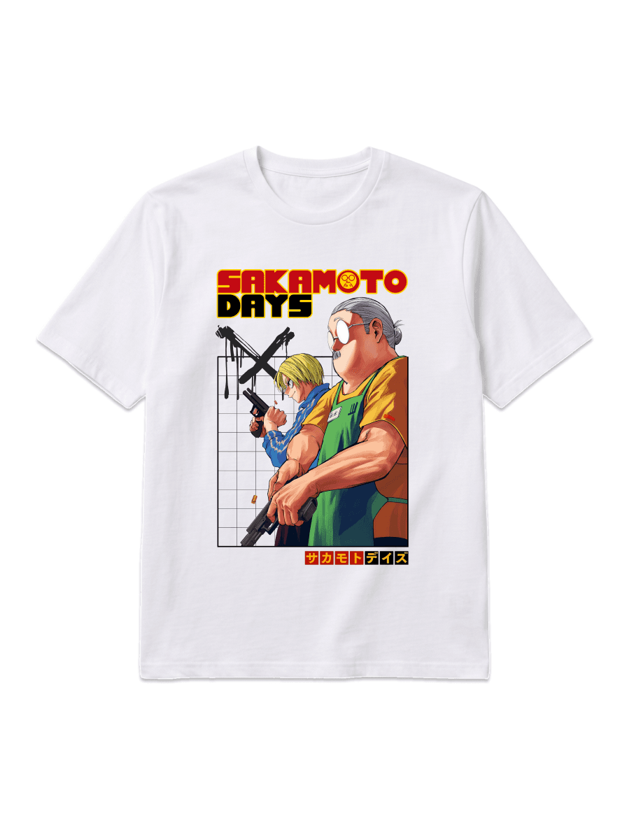 Polera Sakamoto Days - "Acción en Tienda"