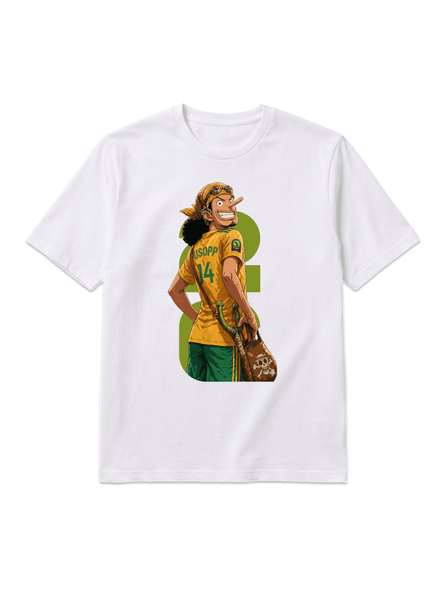 Polera One Piece FWC26 "Usopp - Francotirador del Gol"