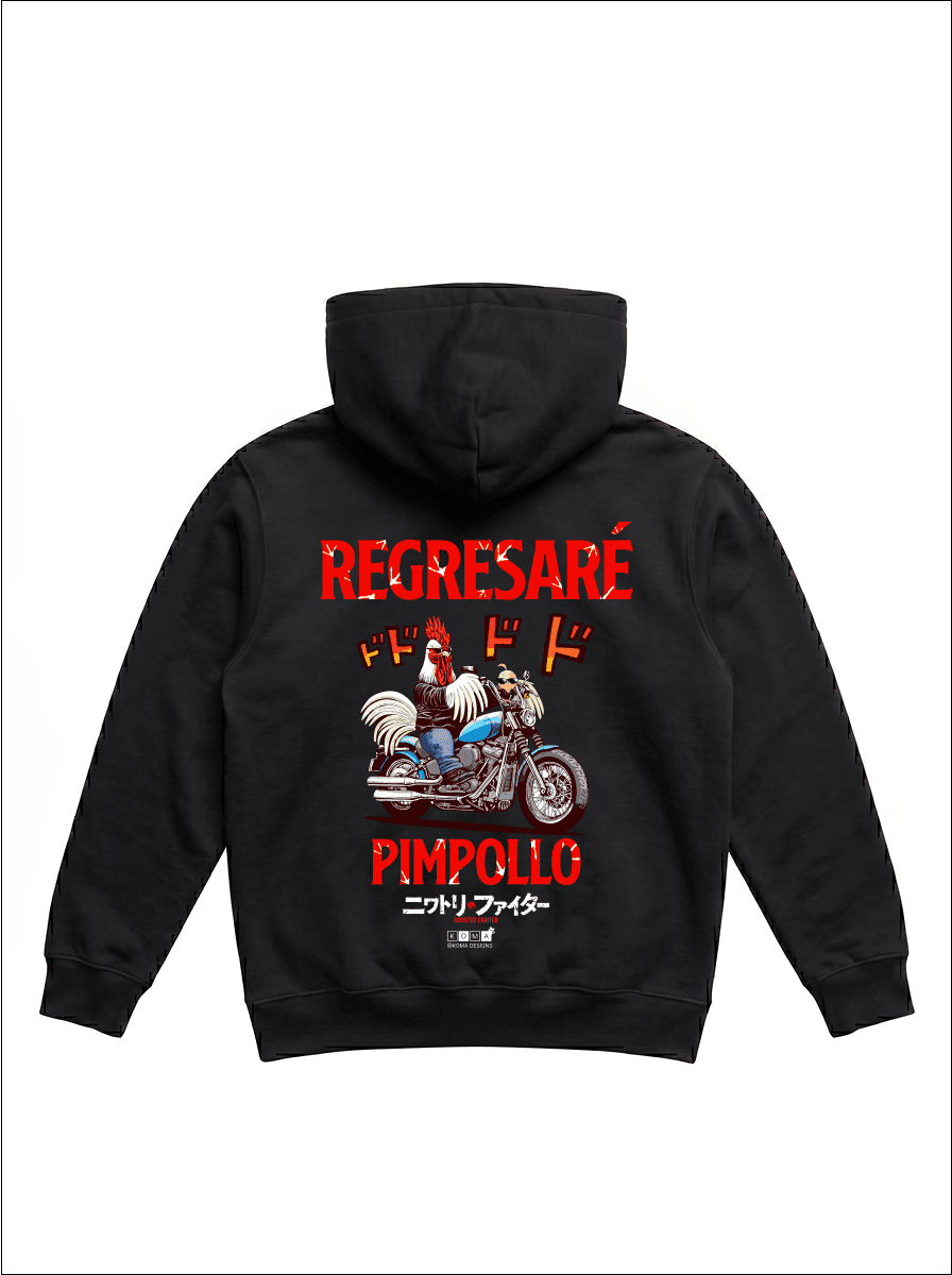 Polerón Rooster Fighter - "Regresaré Pimpollo"