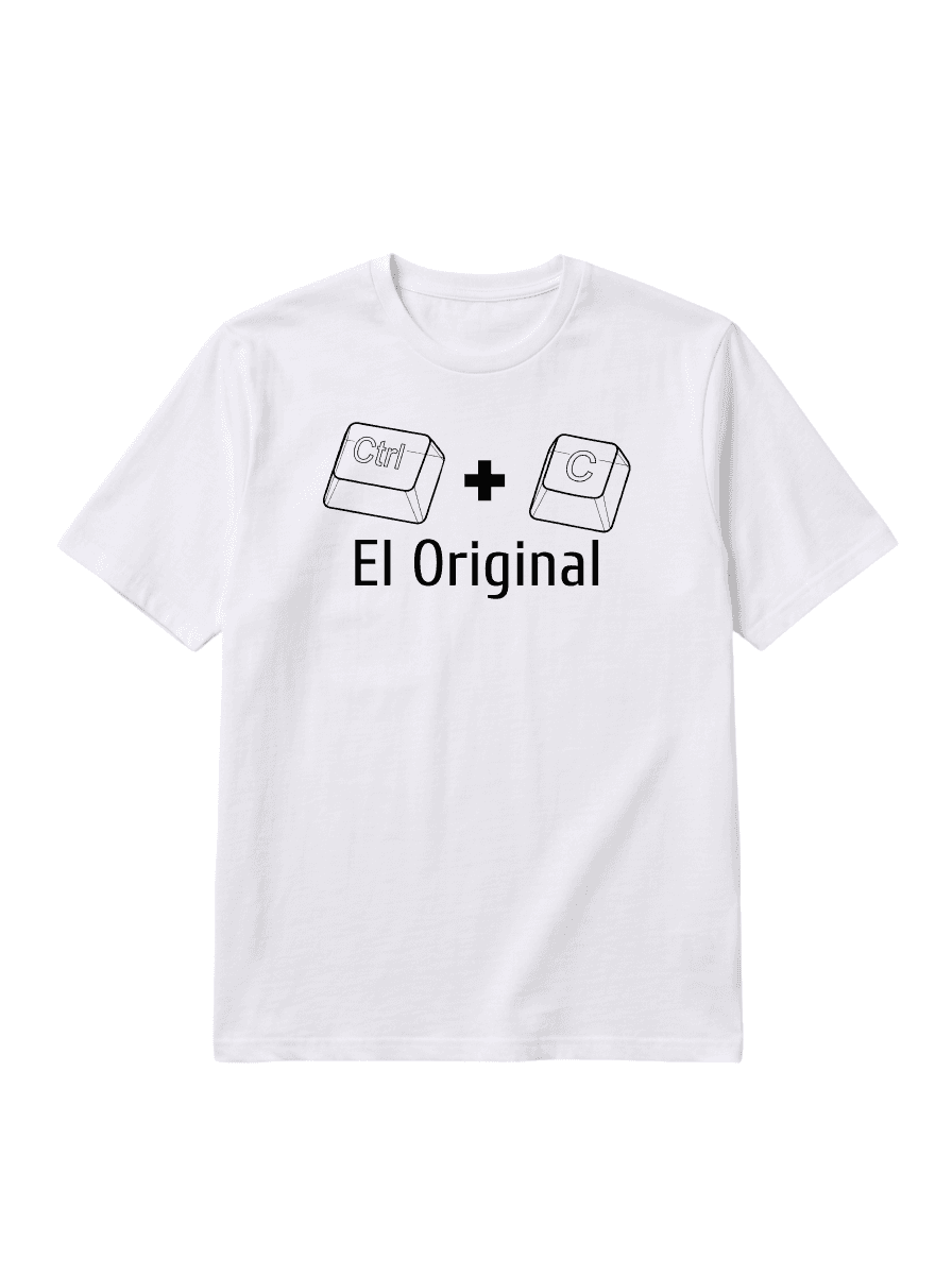 Polera "Ctrl+C El Original"