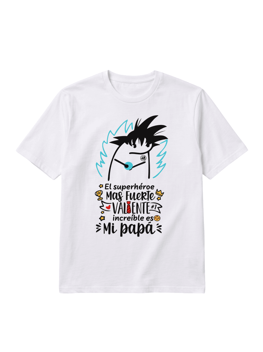Polera "Papá Súper Héroe"